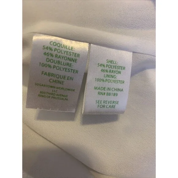 Lilly Pulitzer Madelina Dress Large Bennet Blue Polka Dot Ruffle Summer Flirty - Picture 14 of 16